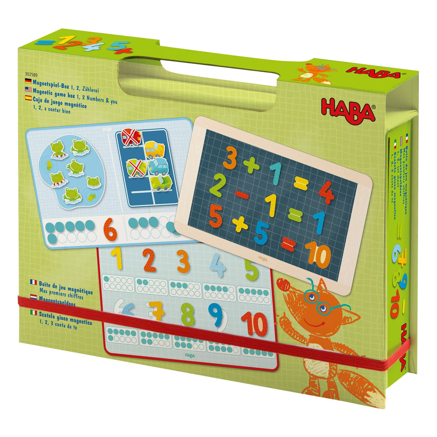 1, 2 Numbers & You Magnetic 158 Piece Game Box