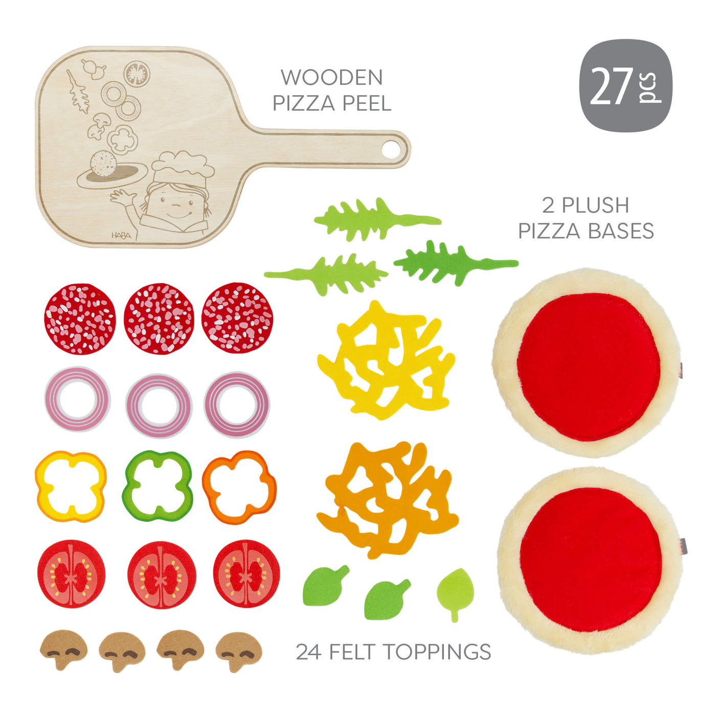 Creative Play – Pizza Party Play Food Set