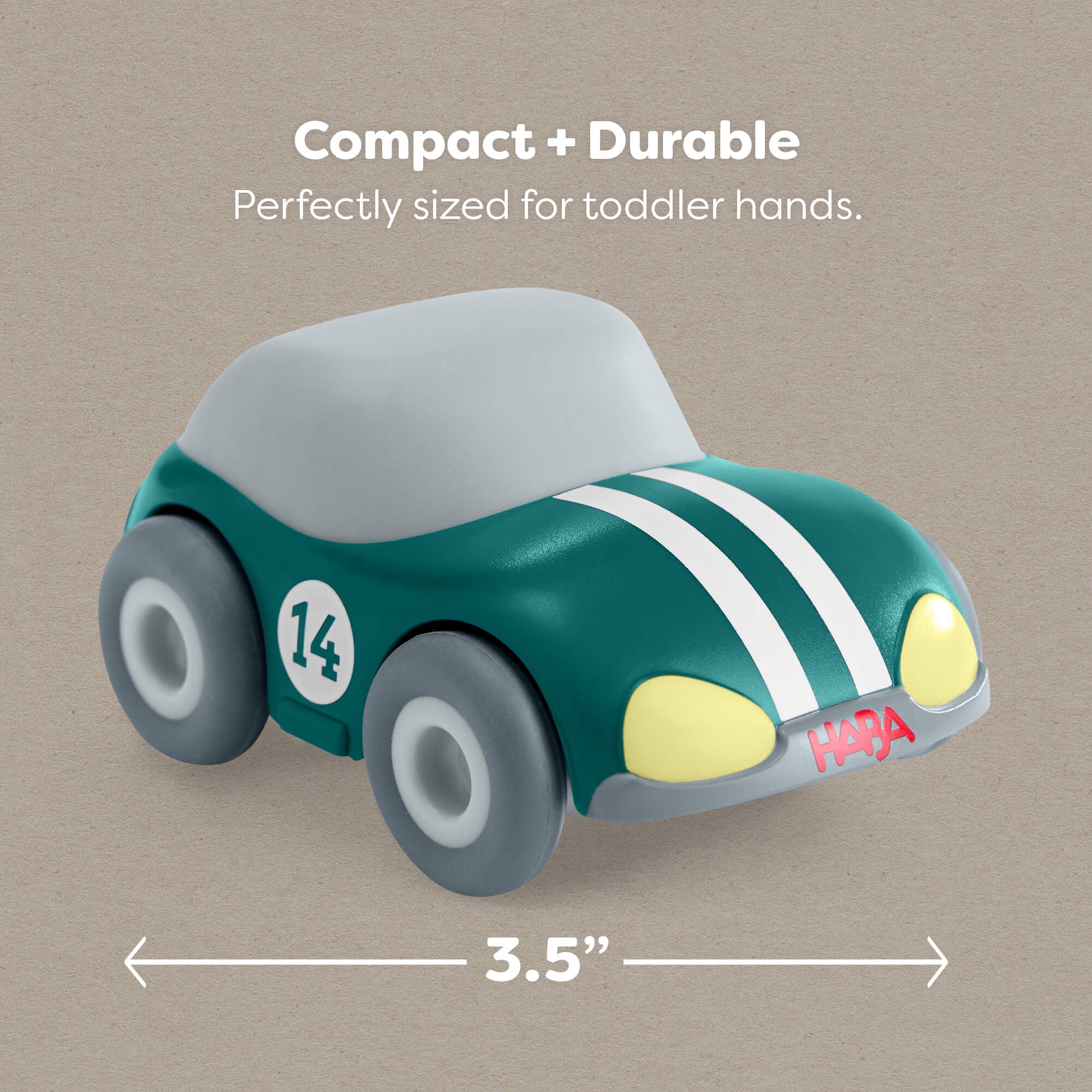HABA Cars Green Speedster with Momentum Motor – Recycled