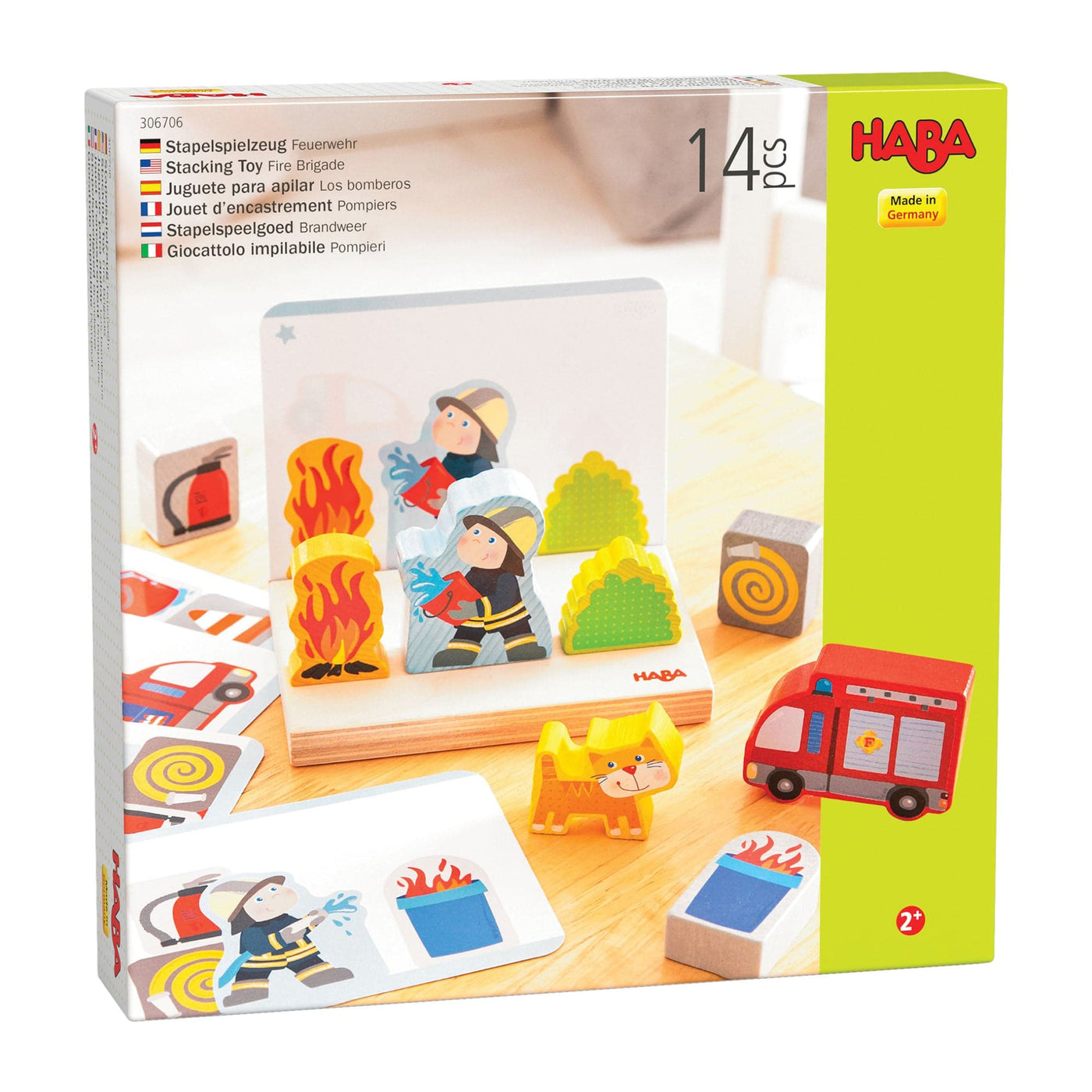 Fire Brigade Stacking Toy