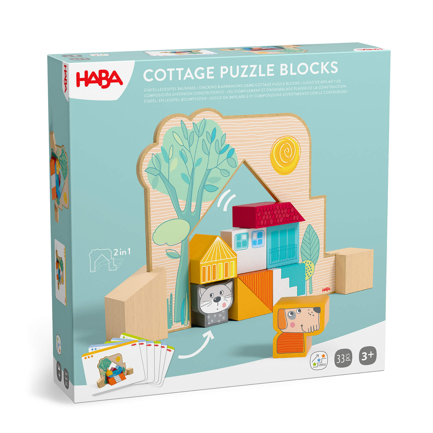 Cottage Puzzle Blocks Game