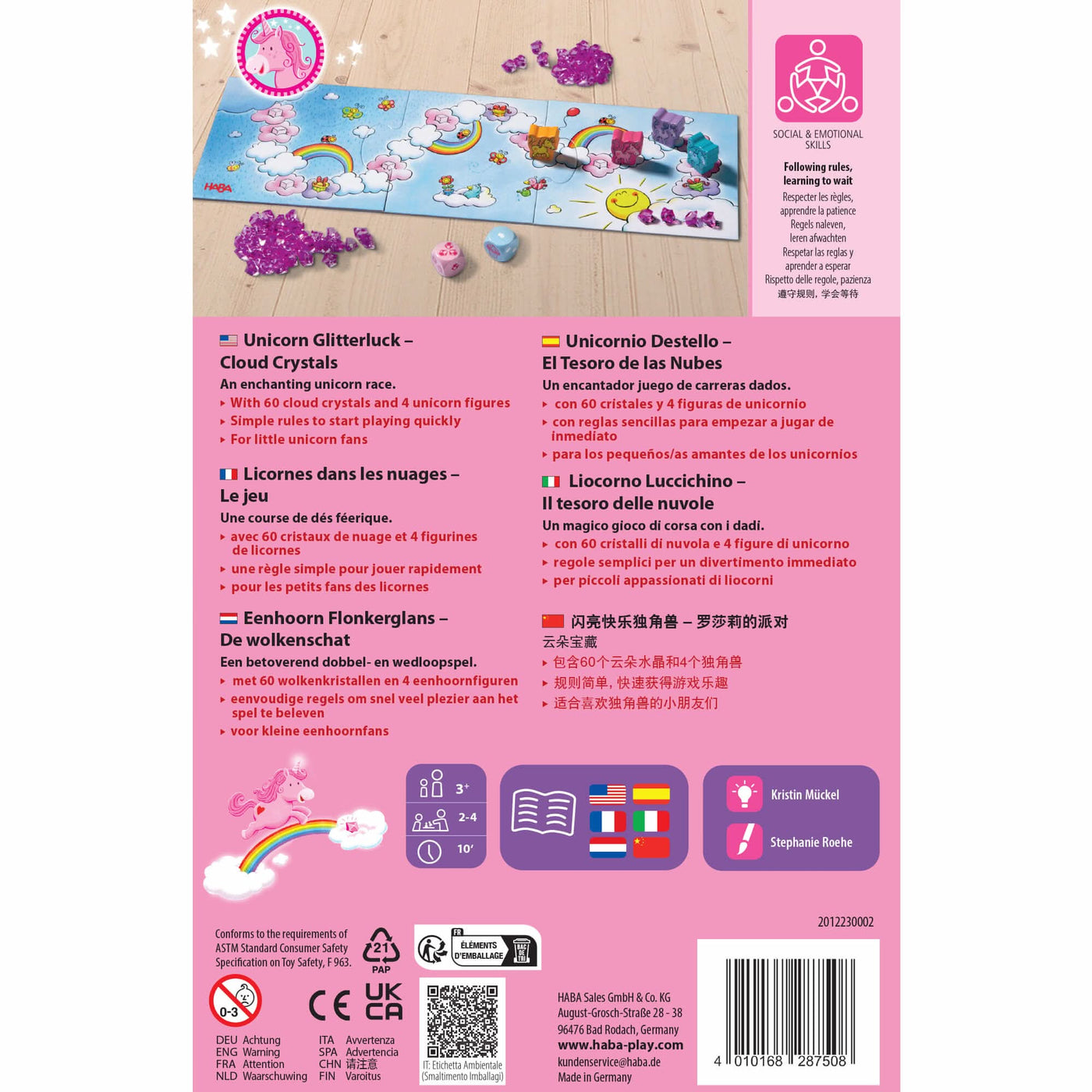 Unicorn Glitterluck - Cloud Crystals Game