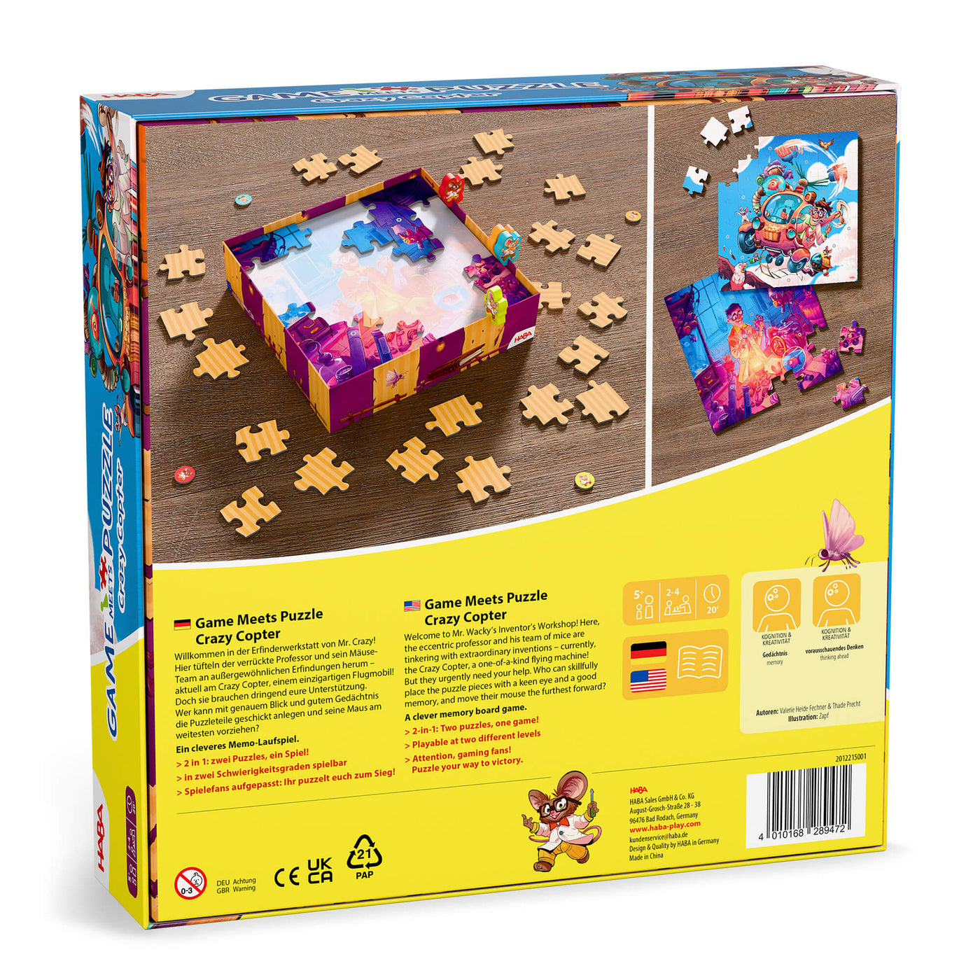 Game Meets Puzzle – Crazy Copter