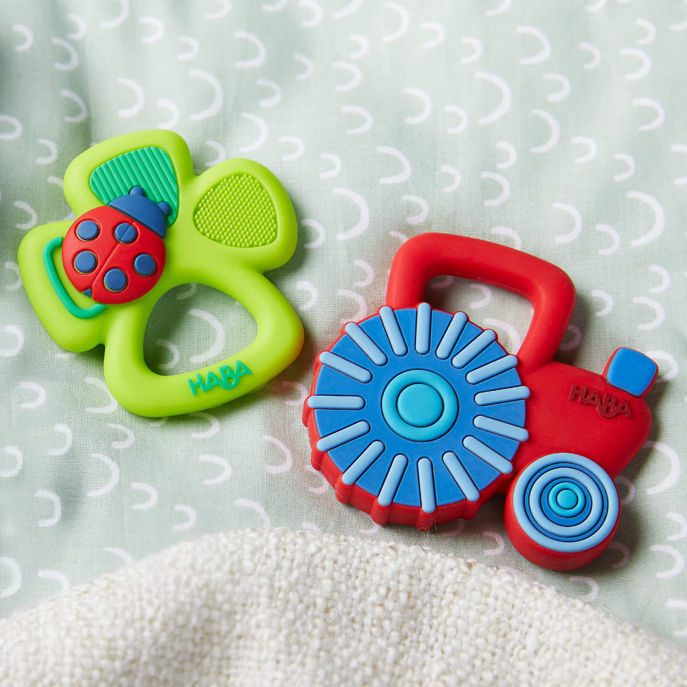 Shamrock Silicone Teether