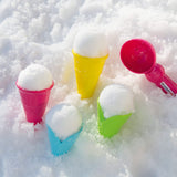 Ice Cream 5 Piece Set with 4 Cones and a Scoop