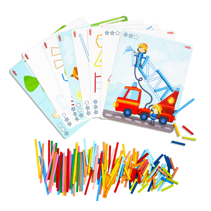 Stabix Wooden Arranging & Matching Game